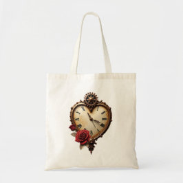 Eeuwige Elegantie – Hart van Klokwerk Tote Bag