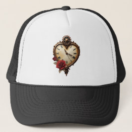 Eeuwige Elegantie – Hart van Klokwerk Trucker Pet