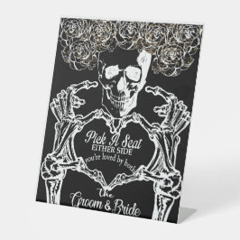 Eeuwige Elegantie Kies een stoel Reclamebord Met Voetstuk