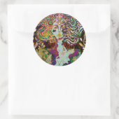 Eeuwige Gedaanteverwisseling Ronde Sticker (Tas)