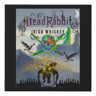 eeuwige geest "The Dead Rabbit" whiskey Imitatie Canvas Print