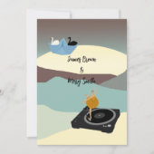 Eeuwige Genade Ballet van Liefde en Moonlit Bruilo Kaart (Voorkant)