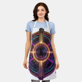 Eeuwige gotische bloei schort (Gedragen)