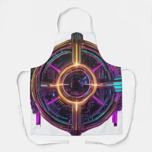 Eeuwige gotische bloei schort (Voorkant)