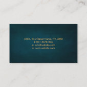 Eeuwige groei - Golden Ratio Spiraalboom Visitekaartje (Achterkant)