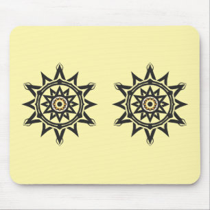 Eeuwige Harmonie Mandala — Heilige Geometrie in Go Muismat