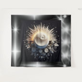 Eeuwige harmonie tussen zon en maan wandkleed (Voorkant (horizontaal))