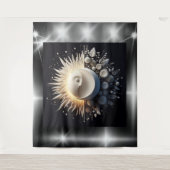 Eeuwige harmonie tussen zon en maan wandkleed (Voorkant)