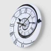 Eeuwige klokken, witte spiraalvormige Romeinse klo Grote Klok (Hoek)