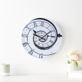 Eeuwige klokken, witte spiraalvormige Romeinse klo Grote Klok (Huis)