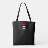 'EEUWIGE KUS' TOTE BAG (Achterkant)