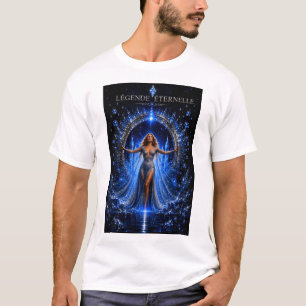 Eeuwige Legende Crystal Fantasy Kunst T-shirt