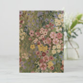 Eeuwige Lente Bloei Kaart (Staand voorkant)