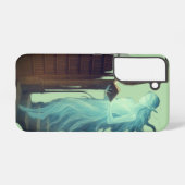 Eeuwige lezer samsung galaxy hoesje (Achterkant horizontaal)