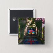 Eeuwige lichte Pasen Button (Voorkant /achterkant)