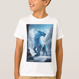 Eeuwige lid Elegantie: Dragon Print Delight" T-shirt