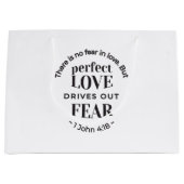 Eeuwige liefde - 1 Johannes 4:18 Schriftgedeelte K Groot Cadeauzakje (Voorkant)