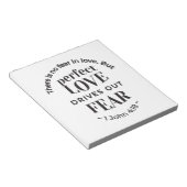 Eeuwige liefde - 1 Johannes 4:18 Schriftgedeelte K Notitieblok (Schuin)