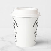 Eeuwige liefde - 1 Johannes 4:18 Schriftgedeelte K Papieren Bekers (Rechts)