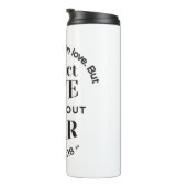 Eeuwige liefde - 1 Johannes 4:18 Schriftgedeelte K Thermosbeker (Geroteerd rechts)