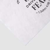 Eeuwige liefde - 1 Johannes 4:18 Schriftgedeelte K Tissuepapier (Detail)