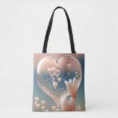 Eeuwige liefde bloeit tote bag (Voorkant)
