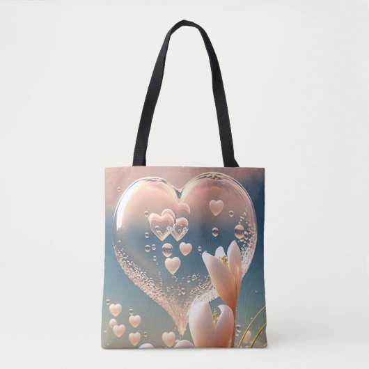 Eeuwige liefde bloeit tote bag (Voorkant)