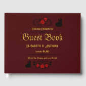 Eeuwige Liefde Bruiloft Gastenboek (Voorkant)