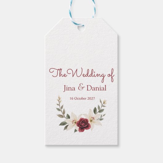 Eeuwige Liefde Cadeaulabel (Voorkant)