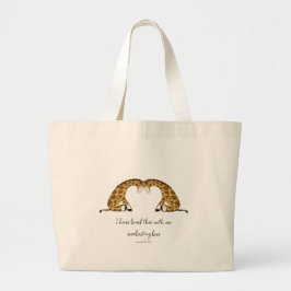 Eeuwige Liefde Christelijke Canvas tas