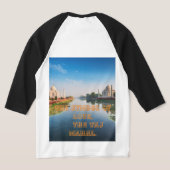 Eeuwige liefde: de Taj Mahal T-shirt (Laag Achter)