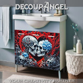 Eeuwige Liefde - Decoupage - Tissuepapier