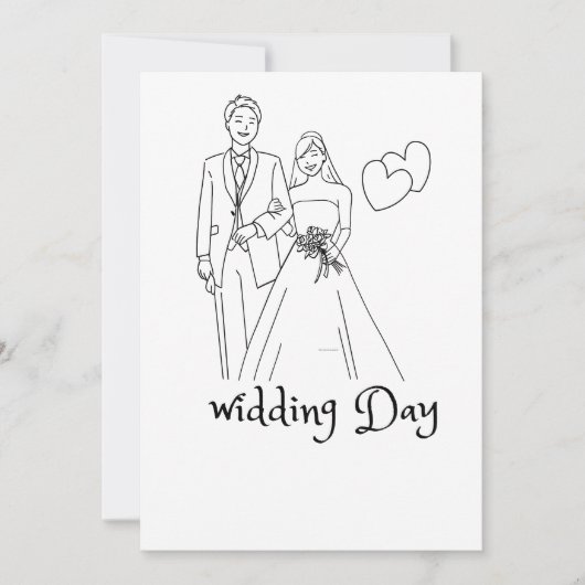 Eeuwige liefde: een bruiloft om te onthouden kaart (Voorkant)