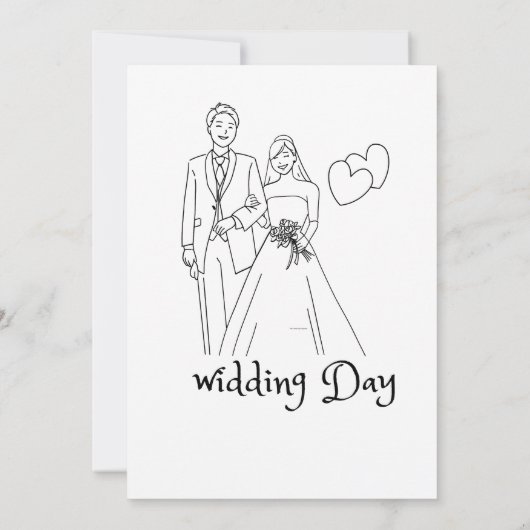 Eeuwige liefde: een bruiloft om te onthouden kaart (Achterkant)