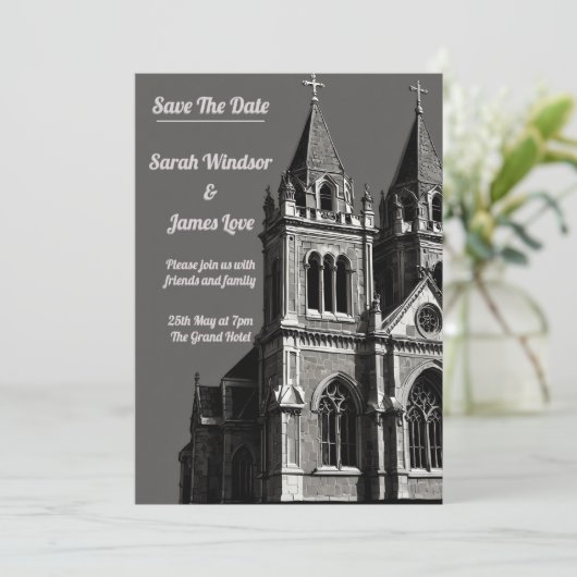 Eeuwige liefde: een heilig verbond kaart (Staand voorkant)