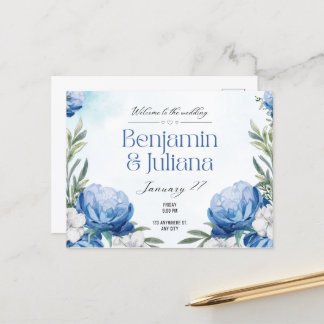 Eeuwige Liefde: Gefeliciteerd met je bruiloft Briefkaart