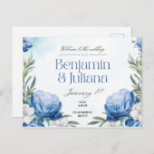 Eeuwige Liefde: Gefeliciteerd met je bruiloft Briefkaart (Voorkant / Achterkant)