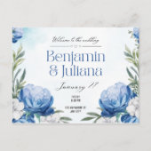 Eeuwige Liefde: Gefeliciteerd met je bruiloft Briefkaart (Voorkant)