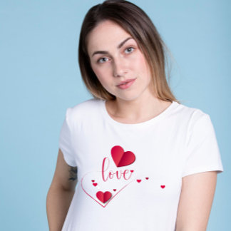 Eeuwige Liefde: Hartelijk omhelzen T-shirt