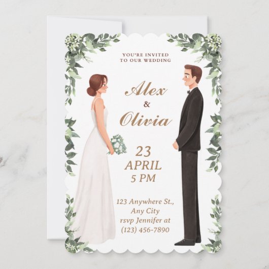 Eeuwige Liefde: Harten Verenigd in Feestvreugde Kaart (Achterkant)