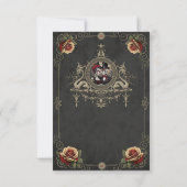 Eeuwige liefde in de duisternis. bedankkaart (Achterkant)