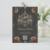 Eeuwige liefde in de duisternis. informatiekaartje (Staand voorkant)
