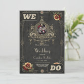 Eeuwige liefde in de duisternis. kaart (Staand voorkant)