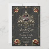 Eeuwige liefde in het donker save the date (Voorkant)