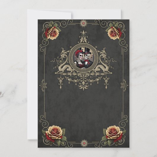 Eeuwige liefde in het donker save the date (Achterkant)