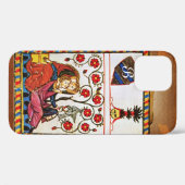 EEUWIGE LIEFDE INITIALEN perkament Case-Mate iPhone Case (Achterkant (horizontaal))