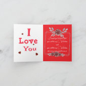 Eeuwige liefde kaart (Binnen)