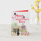 Eeuwige liefde kaart (Gele Bloem)