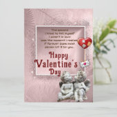 Eeuwige liefde kaart (Staand voorkant)