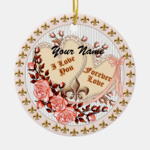 Eeuwige Liefde Keramisch Ornament